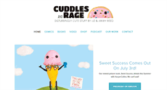 Desktop Screenshot of cuddlesandrage.com